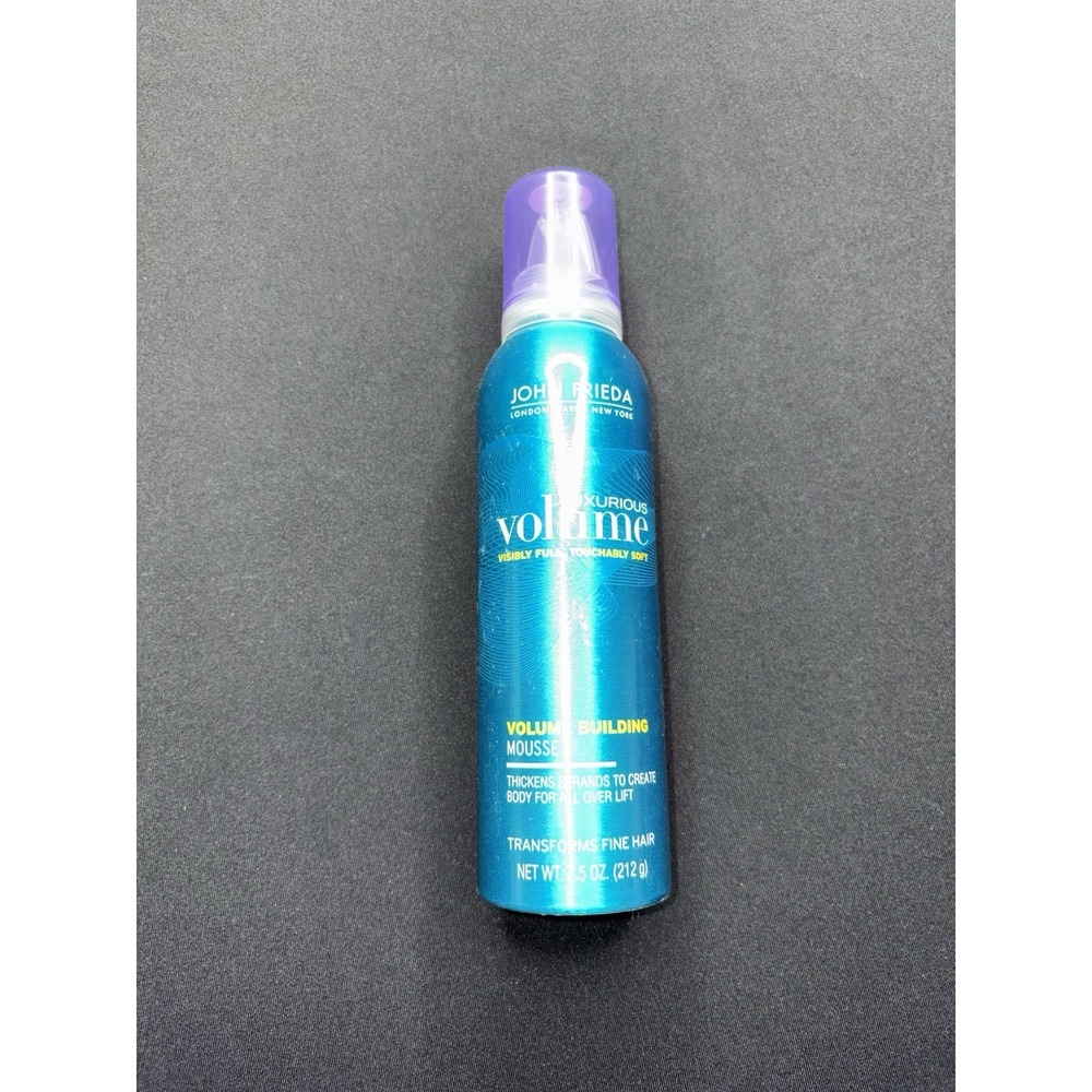 John Frieda Luxorious Volume Building Mousse Fine or Flat Hair 7.5 oz 212g
